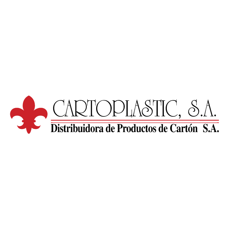 Cartoplastic vector logo