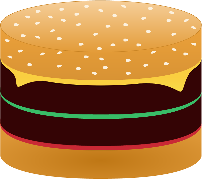 Delicious Burger vector