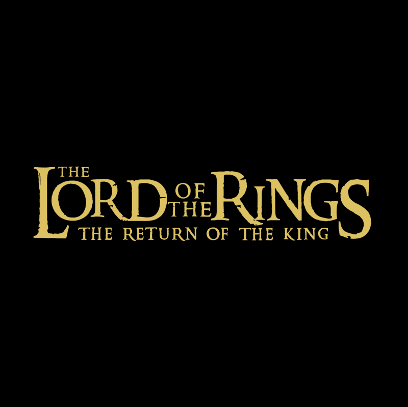 The Lord Of The Rings vector logo