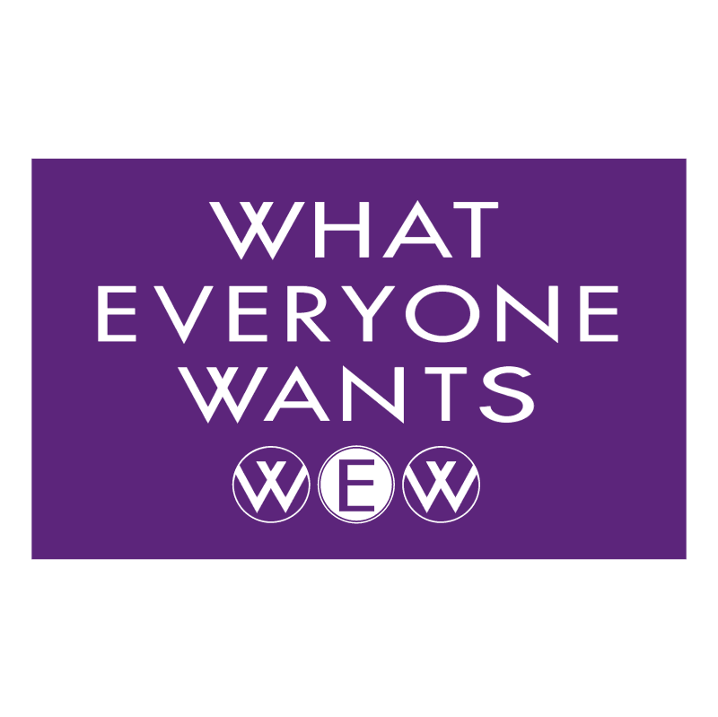 What Everyone Wants vector logo