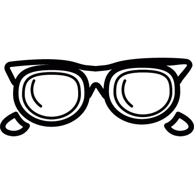 Old Fashion Glasses vector logo