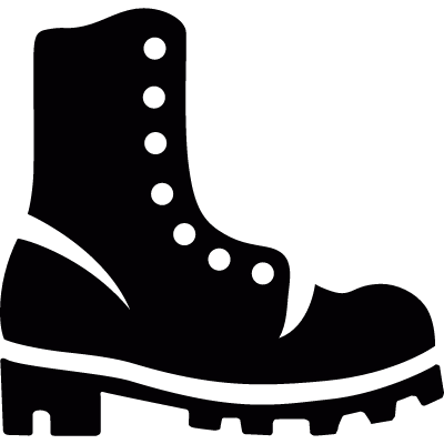 Big boot vector logo
