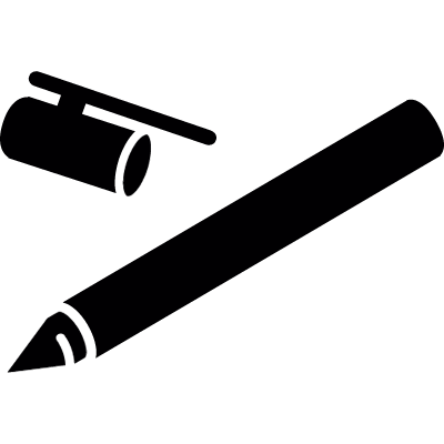 uncapped ballpen vector logo