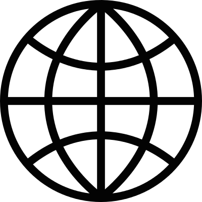World wide global sign vector logo