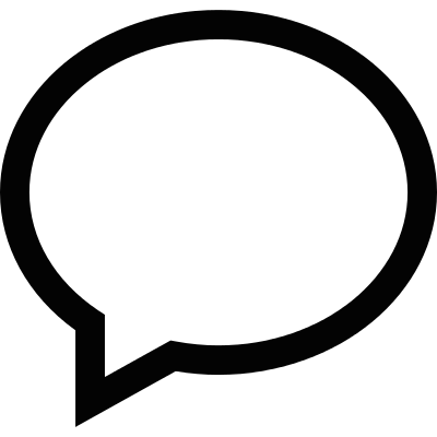 Speech Bubble Message vector logo