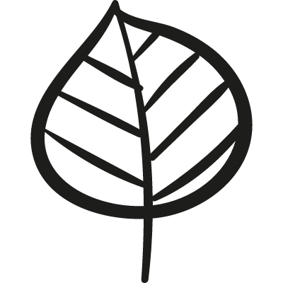 Falling Leaf vector logo