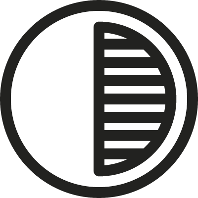 Contrast Symbol vector logo