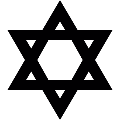 Israel Star of David vector logo