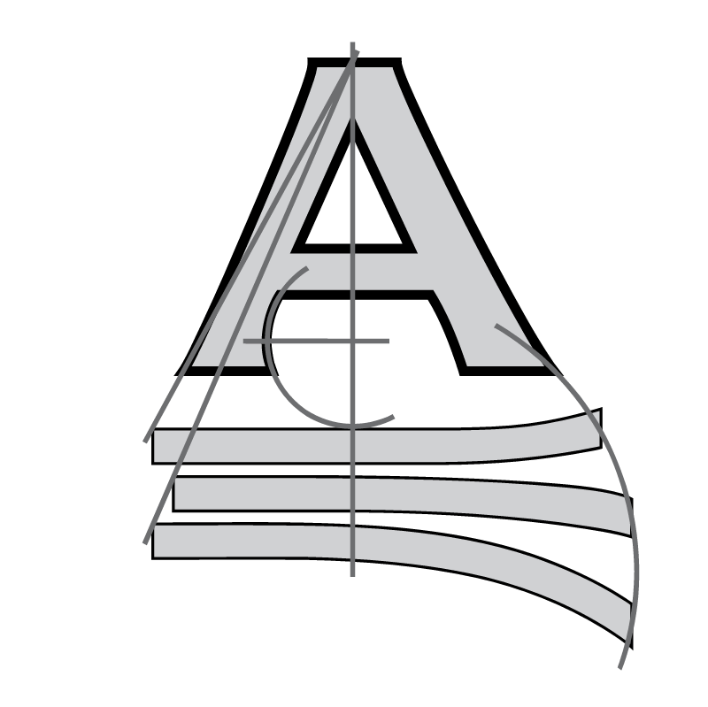 A vector logo