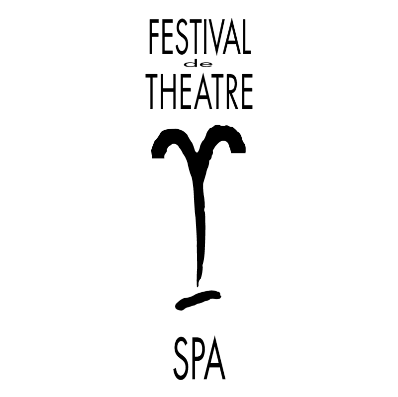 Festival de Theatre vector logo