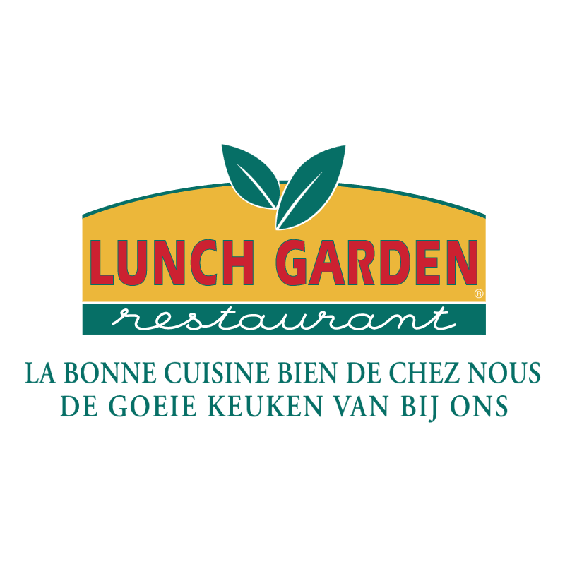Lunch Garden vector