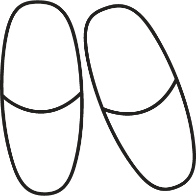 Slipers vector logo