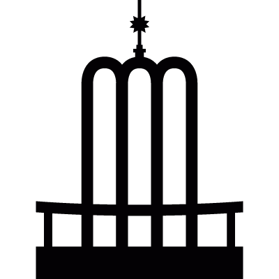 Huguenot Monument vector logo
