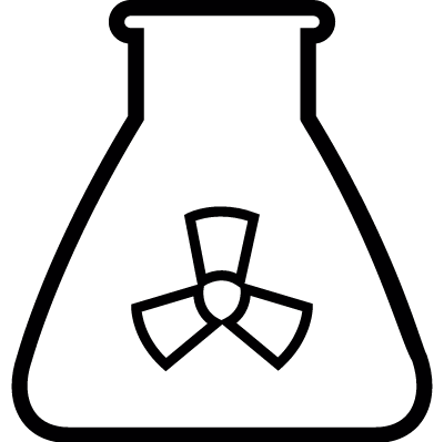 Nuclear power, IOS 7 interface symbol vector logo