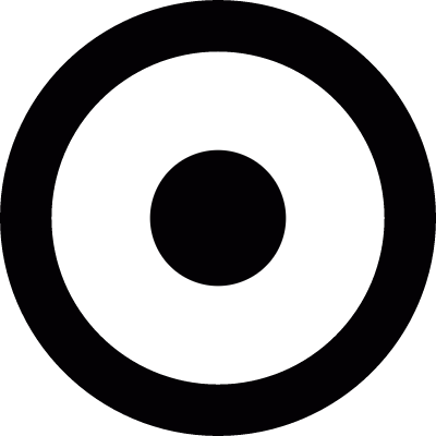 Dartboard vector logo