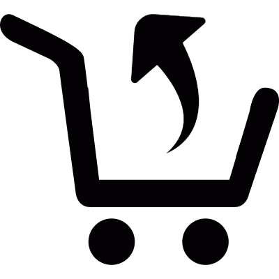 Supermarket Cart vector logo