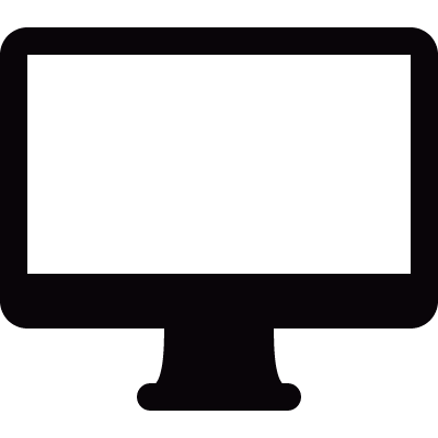 Computer Screen vector logo