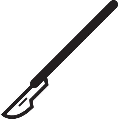 Surgery Knife vector logo