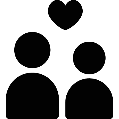 Couple vector logo