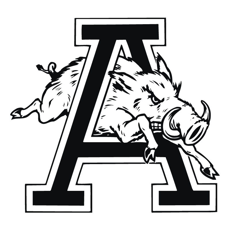 Arkansas Razorback vector logo