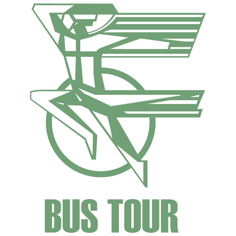 Bus Tour vector logo