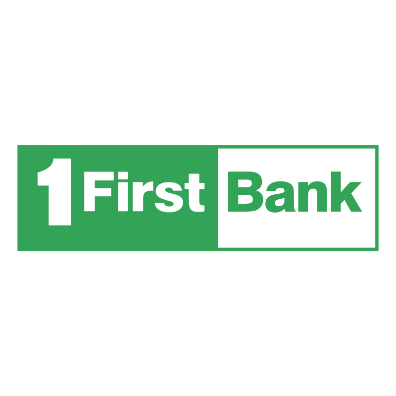 First Bank vector logo