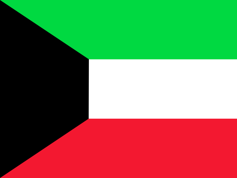 Flag of Kuwait vector logo