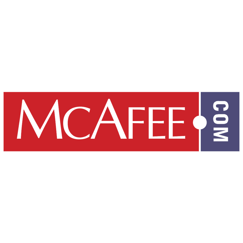 McAfee com vector logo