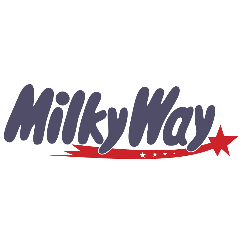 Milky Way vector logo
