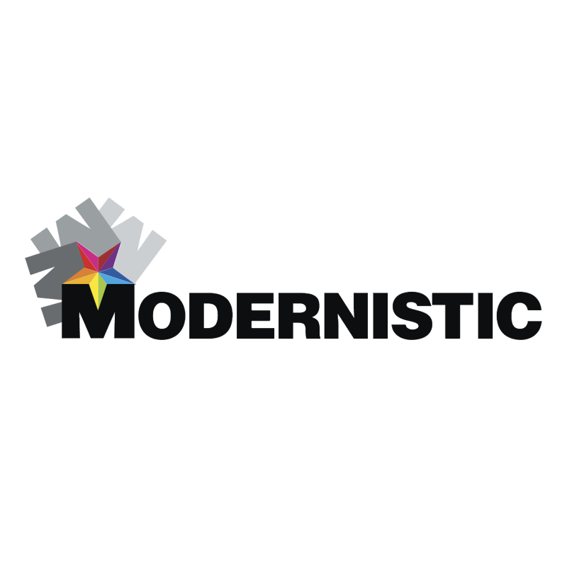 Modernistic vector logo