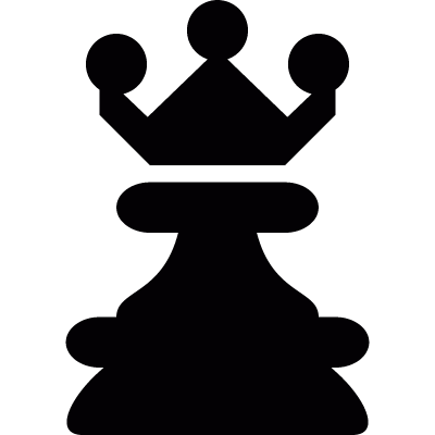 Chess Queen vector logo