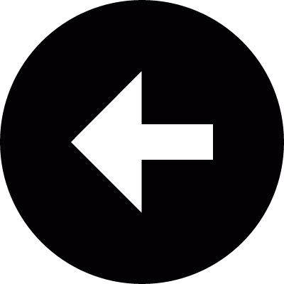 Left arrow vector logo