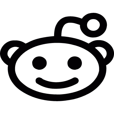 Reddit alien vector logo