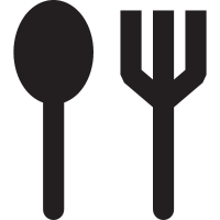 Soup Spoon and Fork vector