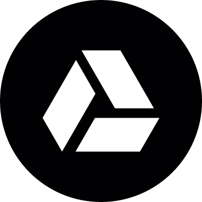 Google drive logo vector logo