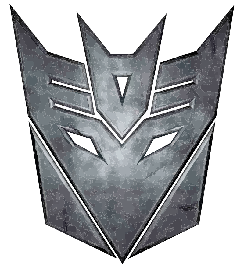 Decepticon from Transformers vector logo