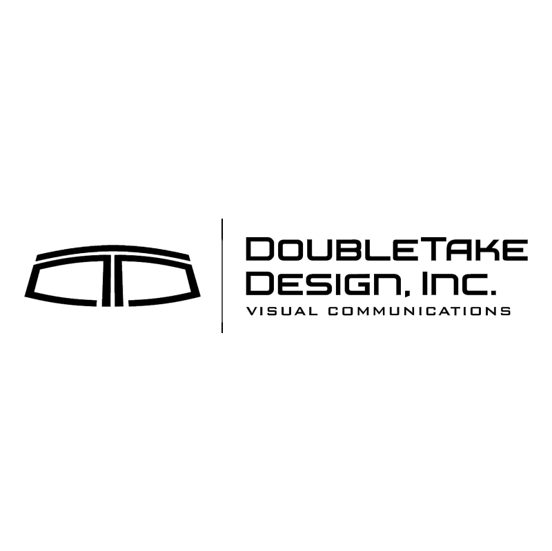 DoubleTake Design vector logo