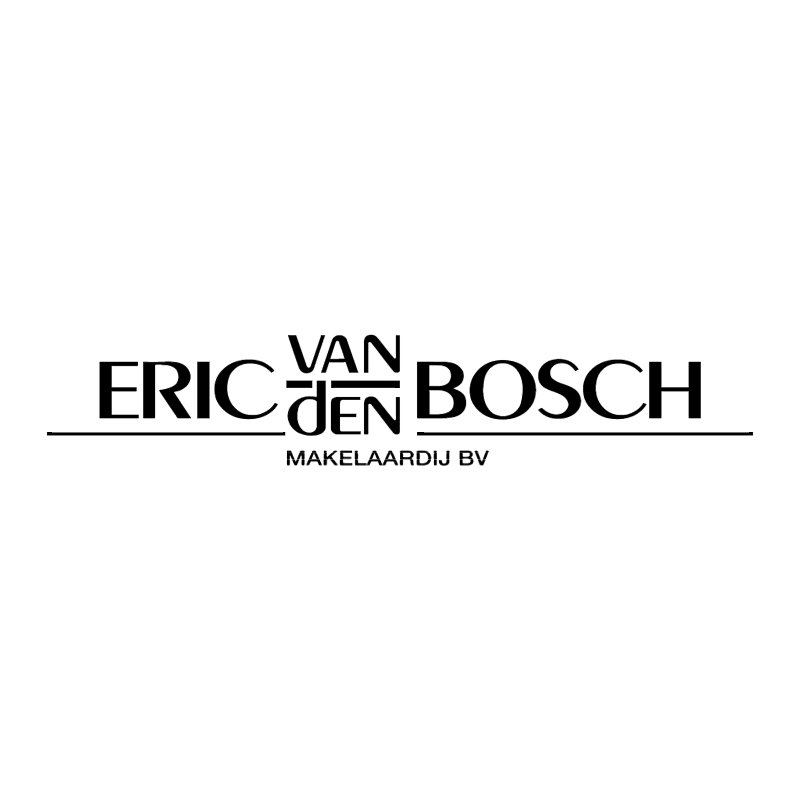 Eric van den Bosch Makelaardij vector logo