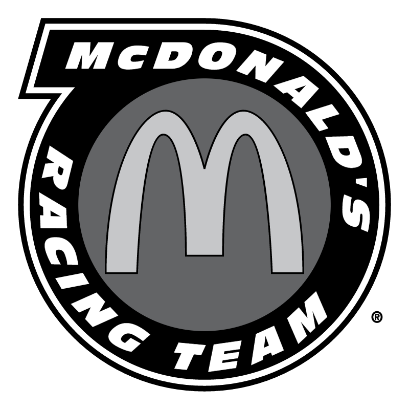 McDonald’s Racing Team vector