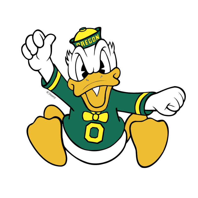 Oregon Ducks vector