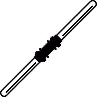 Darth Maul lightsaber vector logo