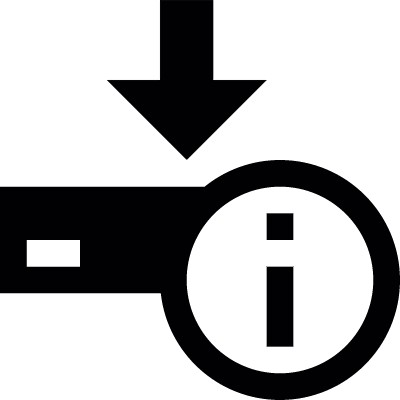 Download info vector logo