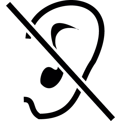 Silent, IOS 7 interface symbol vector logo