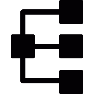 Parallel tasks vector logo