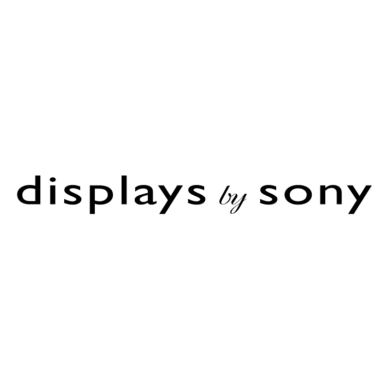 Display by Sony vector