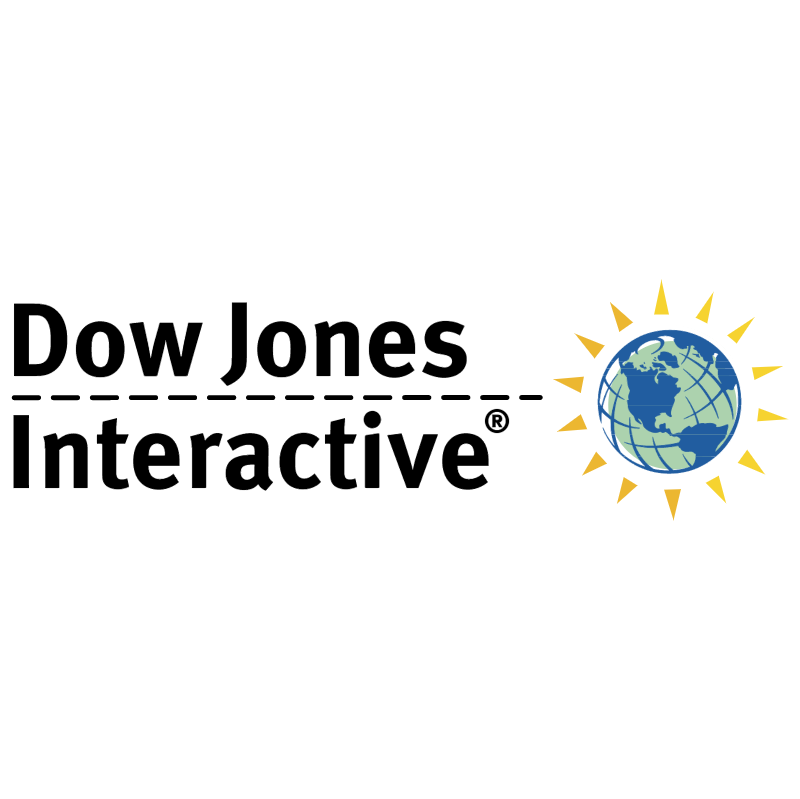 Dow Jones Interactive vector