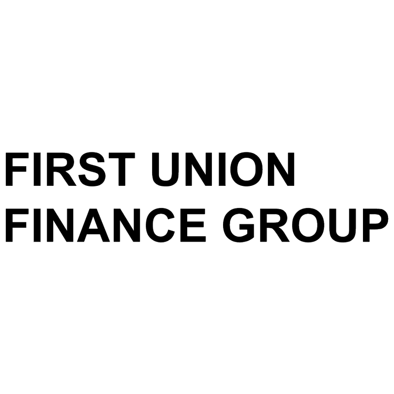 First Union Finance Group vector
