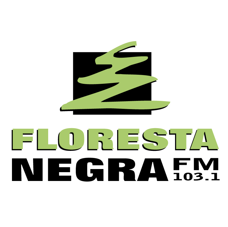 Floresta Negra FM vector logo
