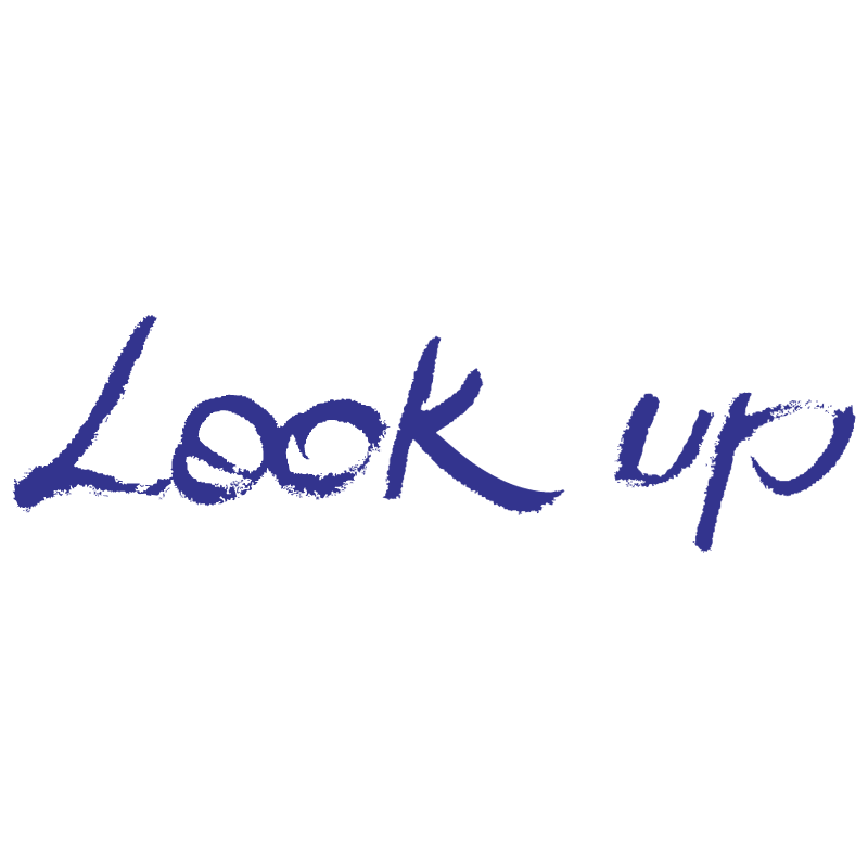 Look Up vector logo