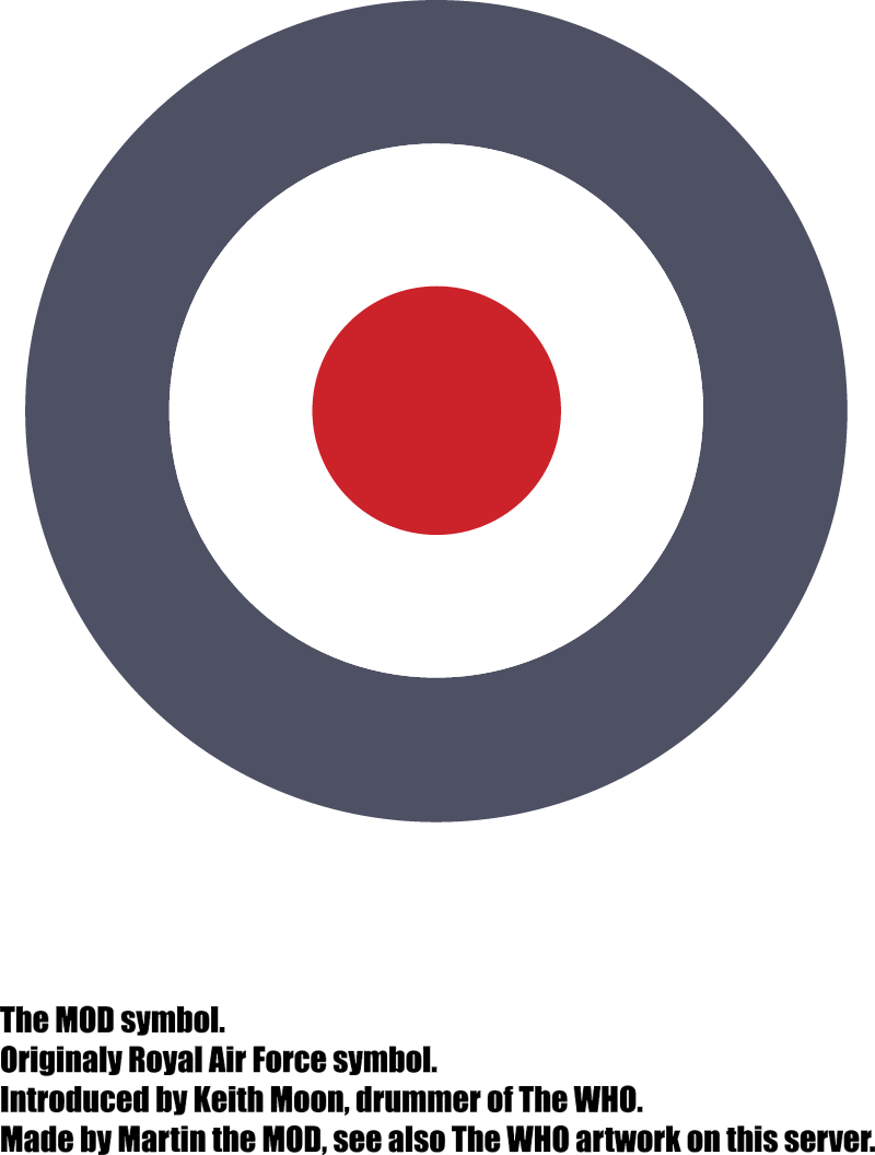 Mod Symbol introduced by the WHO vector